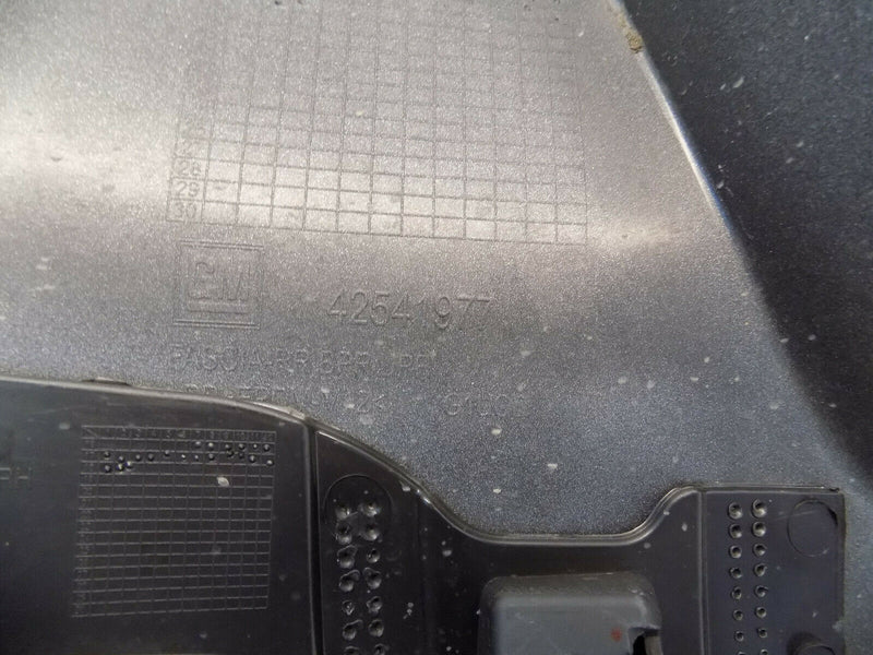 VAUXHALL MOKKA X FACELIFT 2015 - 2016 SILVER REAR BUMPER GENUINE 42541977