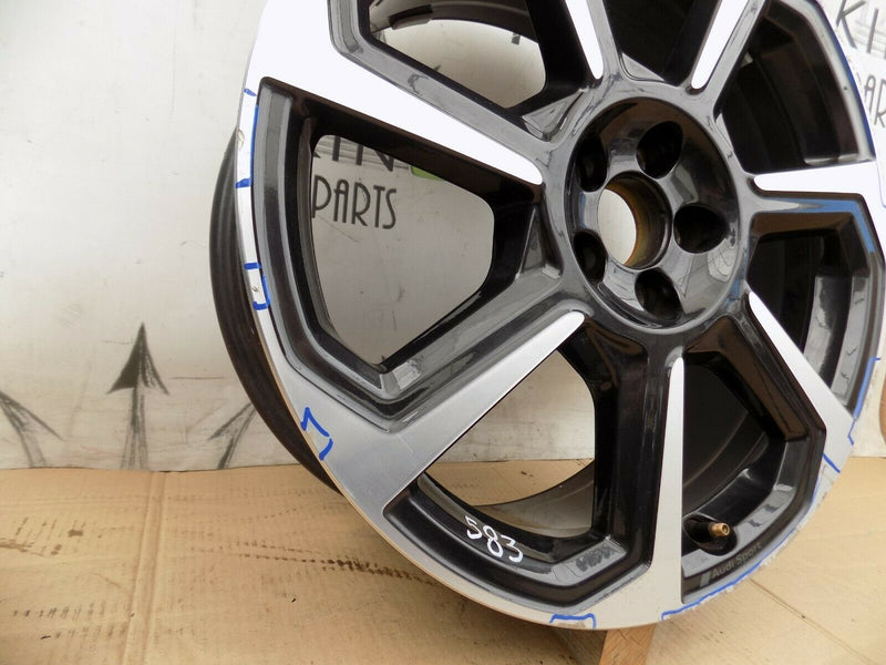 AUDI A1 S1 8X 82A 18" INCH RIM ALLOY WHEEL 7,5J X18H2 ET46 BLACK 82A601025Q