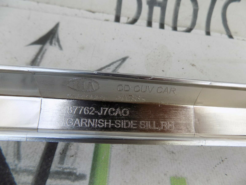 KIA CEED MK3 CD 2018-ON RIGHT SIDE SKIRT SILL CHROME TRIM 87762-J7CAO GENUINE