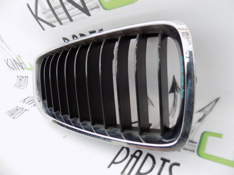 BMW 4 F32 2016 FRONT RADIATOR UPPER RIGHT KIDNEY GRILL 11 RIBS 7294814