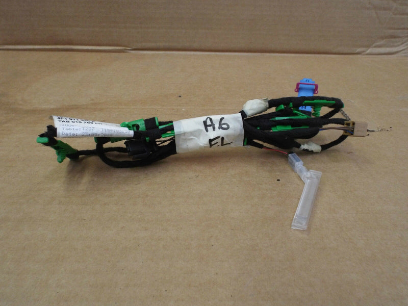 Audi A6 C6 2004-11 Front Door Wiring Loom Harness Left Passenger Side N/S 4F1