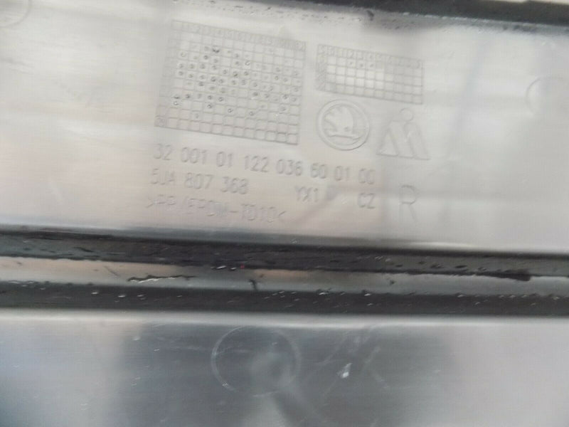 SKODA RAPID 2013-2017 FRONT BUMPER LOWER RIGHT SIDE GRILL 5JA807368
