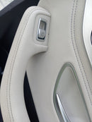 MERCEDES C CLASS W205 2014-2021 DRIVER SIDE REAR DOOR CARD BLACK & BEIGE #