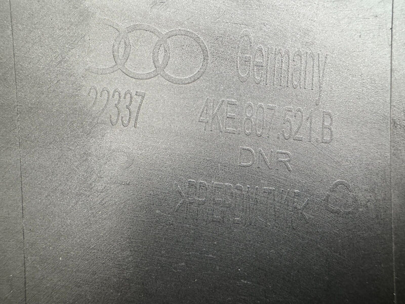 AUDI E-TRON 2018-ON LOWER SECTION REAR BUMPER GENUINE PDC 4KE807521B