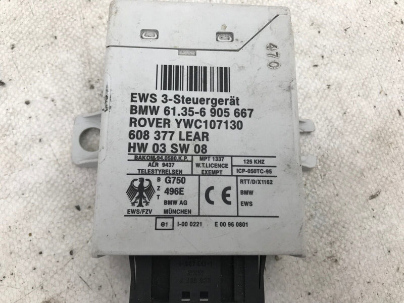 BMW X5 E53 2000-2006 IMMOBILISER CONTROL UNIT GENUINE 6135 6905667