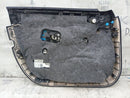 MERCEDES C CLASS W205 2014-2021 DRIVER SIDE FRONT DOOR CARD BLACK & BEIGE #
