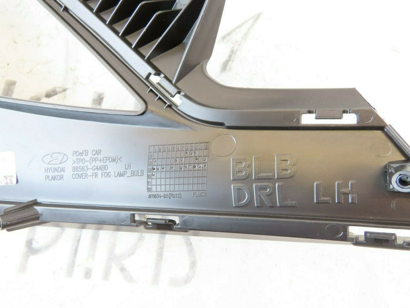HYUNDAI i30 2019-ON FASTBACK FRONT FOG LIGHT RIGHT & LEFT GRILLE *NEW G4AB0