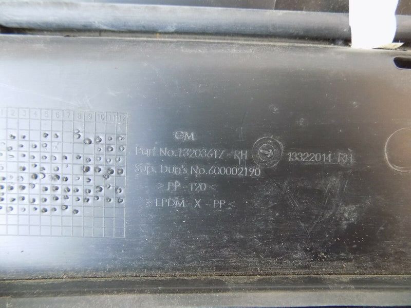 VAUXHALL CORSA D 2006-2014 WINDSCREEN WIPER SCUTTLE PANEL 13203617