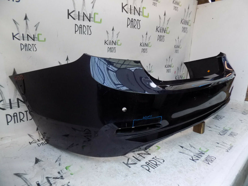 BMW 3 SERIES F30 LCI FACELIFT 2016 2017 D.BLUE REAR BUMPER GENUINE PDC