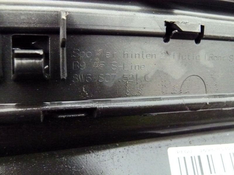 AUDI A5 F5 B9 8W S-LINE 2016-19 REAR BUMPER DIFFUSER GENUINE 8W6807521