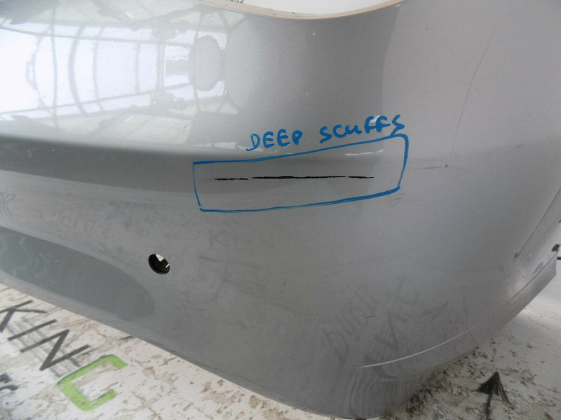 MERCEDES CLA CLASS C117 W117 2013-2017 SILVER REAR BUMPER 6x PDC HOLES