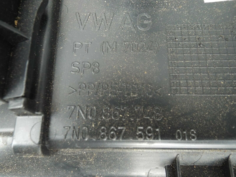 SEAT ALHAMBRA 2010-2015 BOOT LIGHTER HOUSING AND LIGHT 7N0 867 748