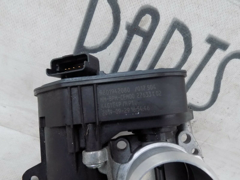 PEUGEOT 308 1.2 VTi PETROL 2019-ON VALVE THROTTLE BODY GENUINE 6PIN 9801942080