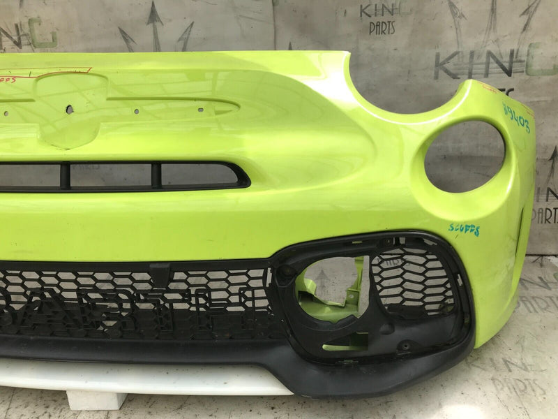 FIAT 500 ABARTH 595 2016-UP LCI FRONT BUMPER GREEN+GRILL OEM 735633044