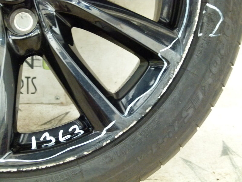 MAZDA MK3 WHEEL ALLOY RIM & TIRE 7JX18 ET45 9965B57080 GENUINE