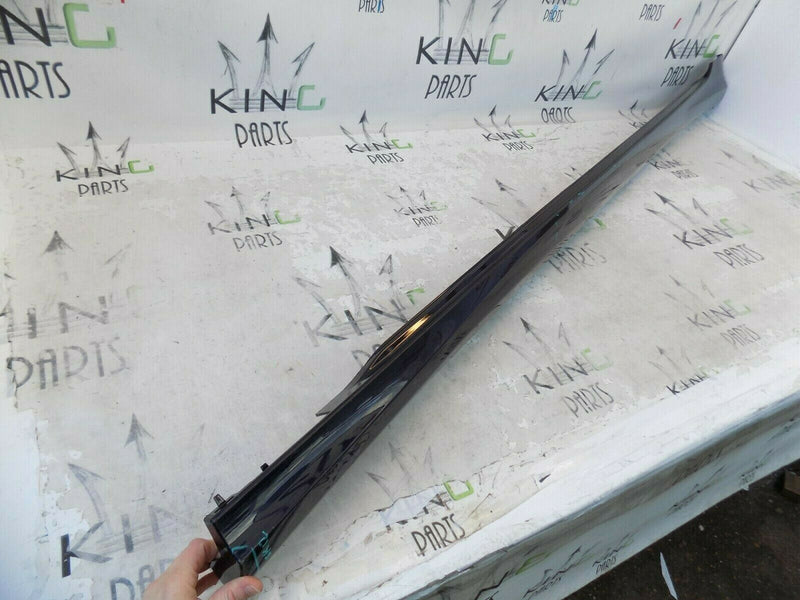 AUDI A6 C8 4K 2018-ON S-LINE LEFT SIDE SKIRT SILL COVER NAVY 4K0853855A