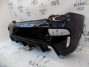 FIAT 500 ABARTH 959 FACELIFT 2016-ON BLACK REAR BUMPER GENUINE 735633081