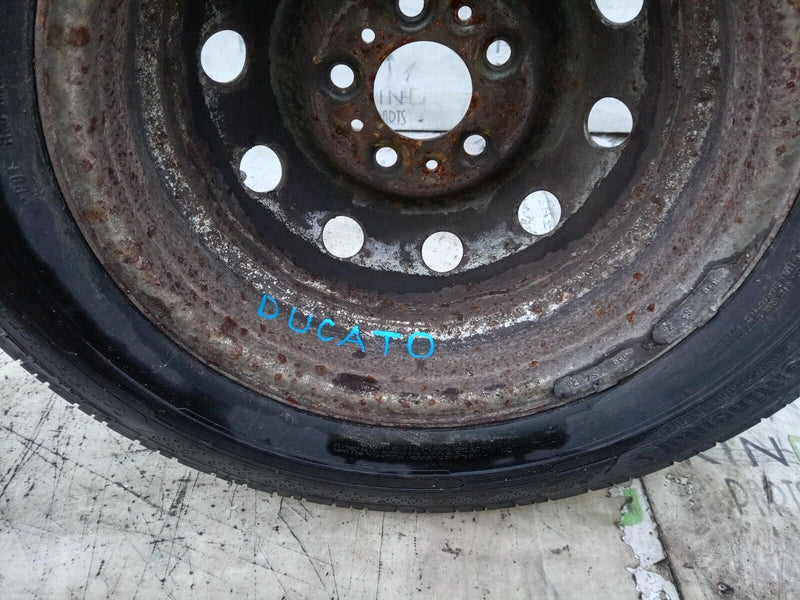 DUCATO BOXER RELAY 16" STEEL WHEEL ET68 + TYRE 225/65/16C