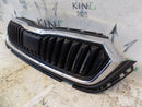 SKODA OCTAVIA 4 MK4 2020-ON FRONT BUMPER GRILL WITH SURROUND TRIM OEM PART