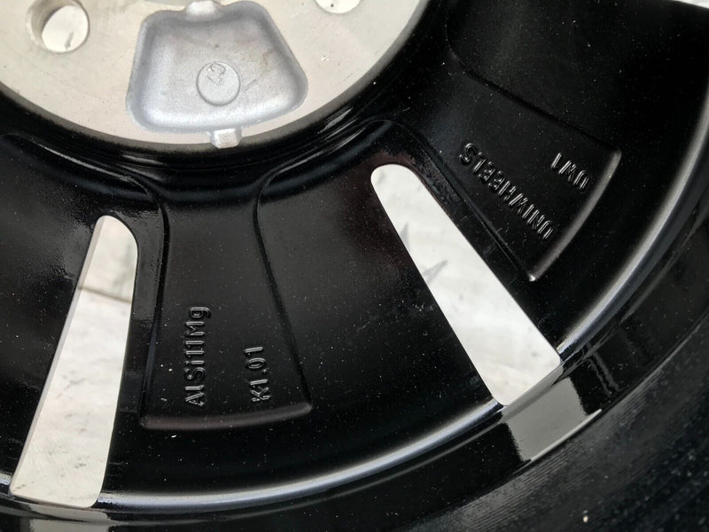 VW UP E-UP GENUINE ALLOY WHEEL RIM 15' BLACK 5Jx15H2 ET35  1S0601025AH *K