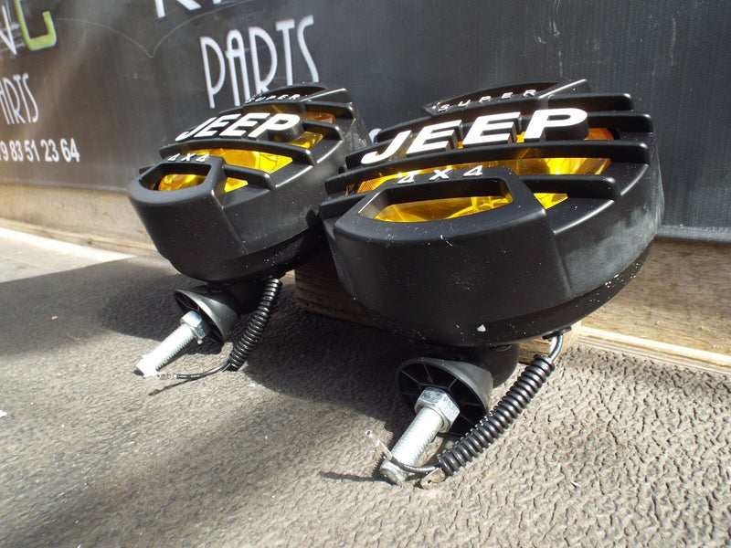 2xHalogen 4x4 4WD Roof Bumper Fog Lamp JEEP SUV VAN Sport Yellow