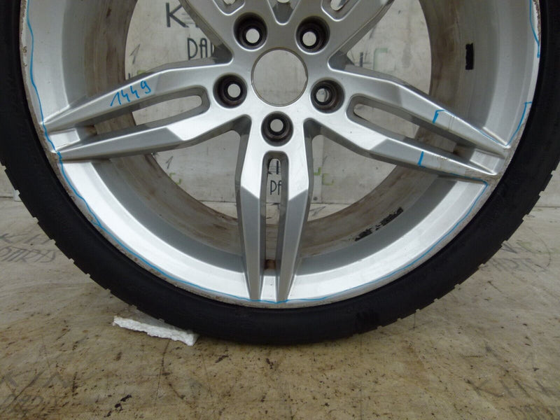 AUDI A4 S-L 15-18 ALLOY RIM 19" TYRE 255/35/19 8.5J ET32 GENUINE 8W0601025