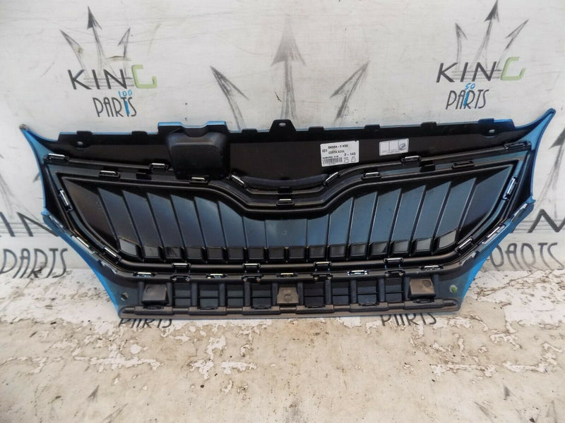 SKODA CITIGO E iV ELECTRIC 2019-UP FRONT BUMPER GRILL GENUINE 1ST853653E BLUE