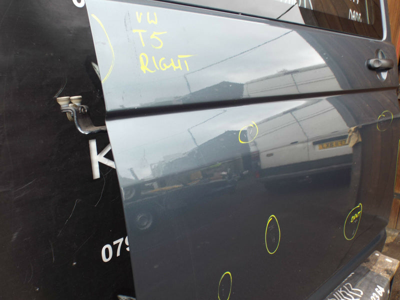 VW T5 Transporter/Caravelle 2005-2014 Sliding Door O/S Right Driver Side Grey 2