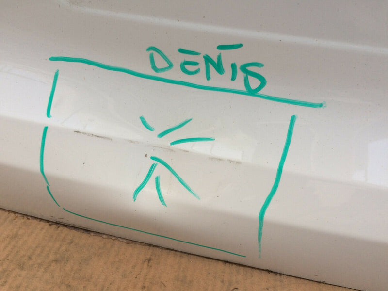 BMW X4 MK1 F26 2014-18 WHITE TAILGATE GENUINE BOOTLID SHELL PANEL