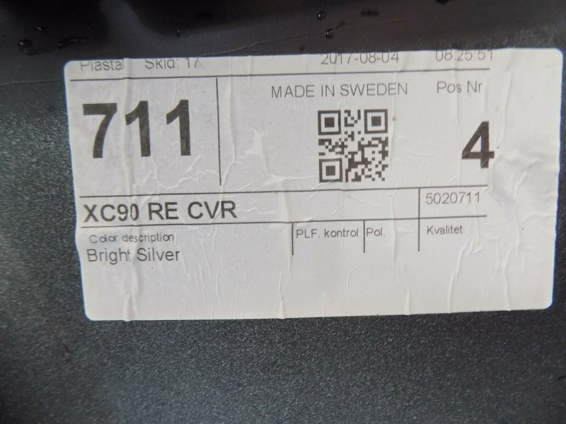 VOLVO XC90 II R DESIGN 2014-2017 REAR BUMPER GENUINE 6x PDC  31353430