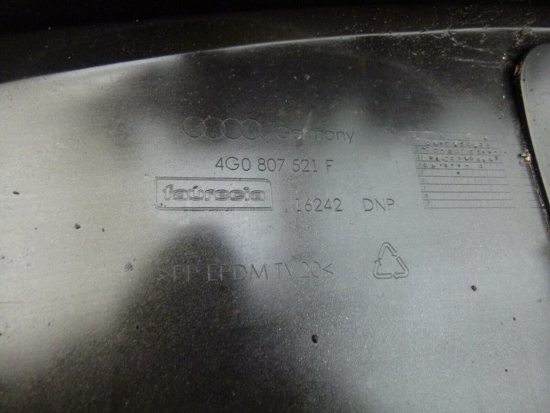 AUDI A6 4G C7 S-LINE 2011-14 REAR BUMPER DIFFUSER GENUINE 4G0807521