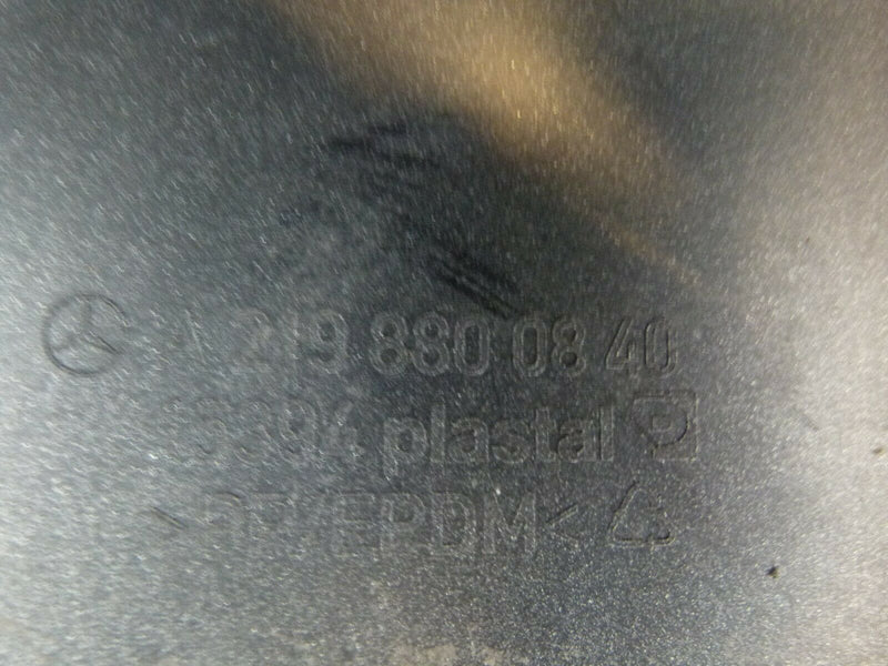 MERCEDES CLS W219 C219 2004-09 SILVER REAR BUMPER GENUINE PDC A2198800840