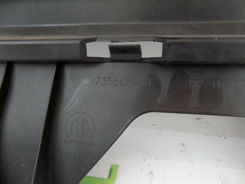 FIAT 500X (334) LOUNGE 2016-2017 GREY REAR BUMPER GENUINE PDC 735568938