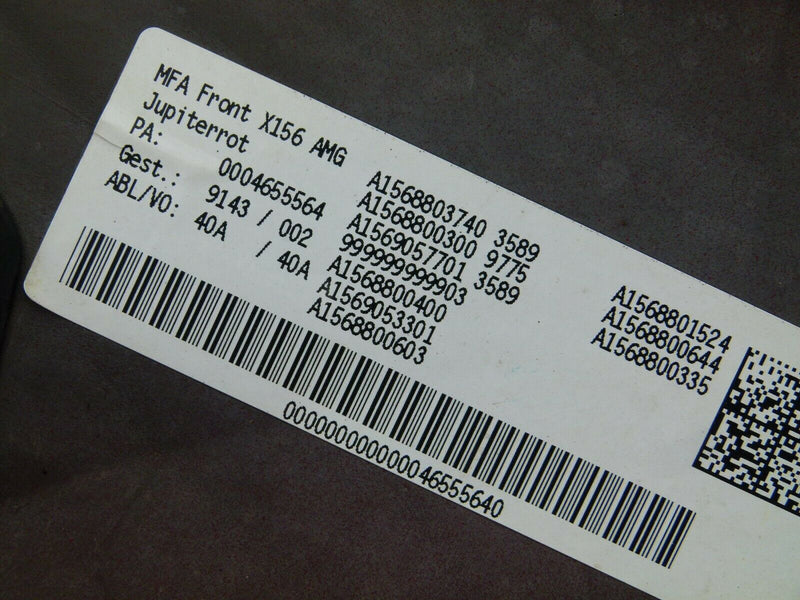 MERCEDES GLA X156 W156 AMG LINE 2014-2017 FRONT BUMPER 6x PDC A1568851925