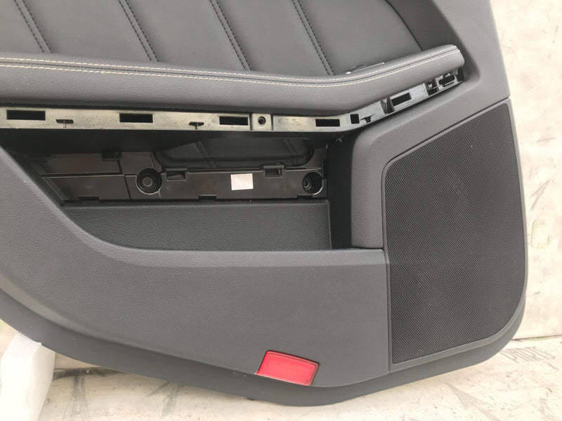MERCEDES W212 2010-15 SALOON REAR DOOR LEATHER CARD COVER LEFT PASSENGER SIDE
