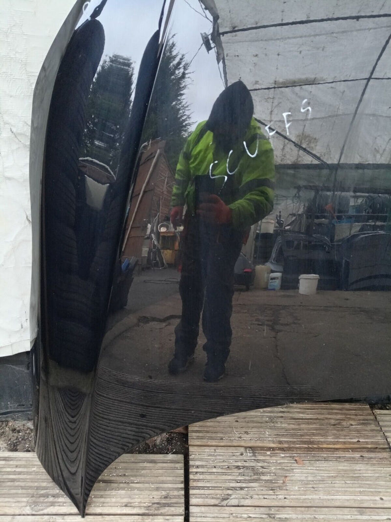 AUDI TT 8J 2007-2013 GENUINE ALUMINIUM FRONT BONNET HOOD PANEL in BLACK