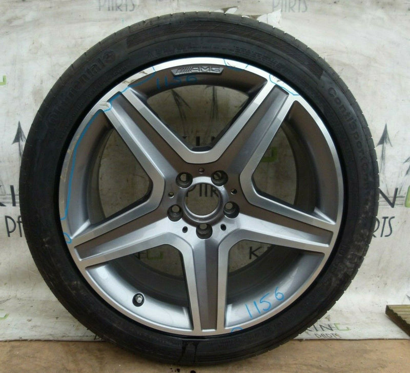 MERCEDES GLA X156 AMG 8JX19H2 ET43,5 ALLOY WHEEL RIM 19" TYRE 235/45 R19