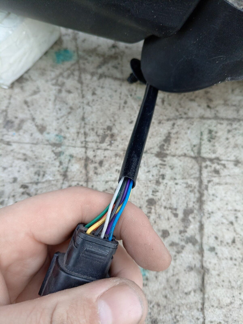 FORD TRANSIT MK8 2013-2019 DRIVER SIDE WING MIRROR COMPLETE BK31-17682
