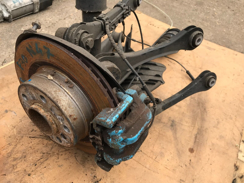 BMW F30 F31 COMPLETE REAR LEG RIGHT SIDE,DRIVESHAFT WISHBONES CALIPER, GAS STRUT