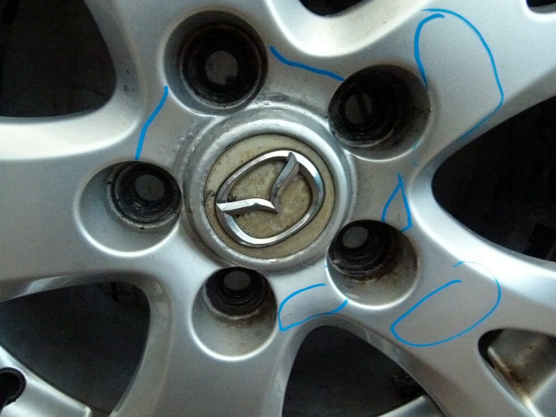 MAZDA 6 GENUINE ALLOY WHEEL 16" 6.5Jx16H2 ET55 9965796560 TYRE 205/60 R16