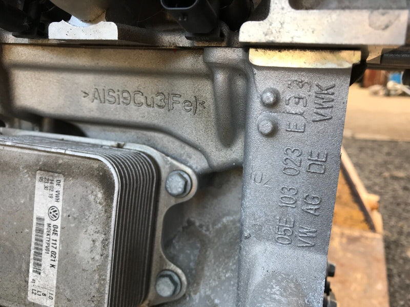 SEAT ATECA KH7 1.5 TSI ENGINE DAD 1.5 Petrol 110kw 2019 MANUAL **FOR SPARE PARTS