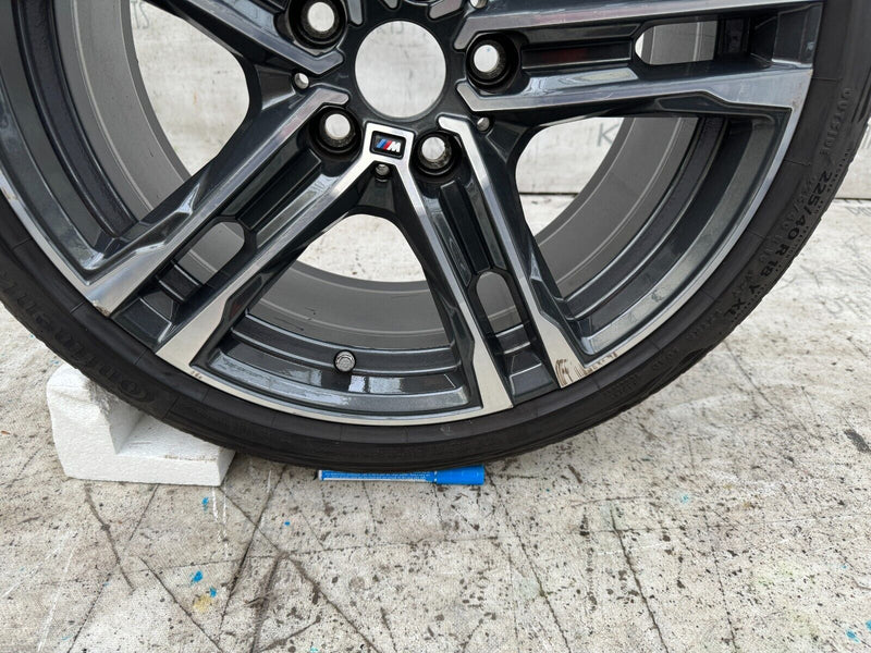 BMW 1 F40 M-SPORT ALLOY WHEEL RIM 18' 8Jx18H2 IS57, TYRE 225x40 R18 8092352 1673