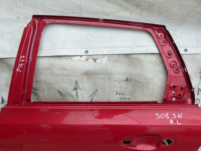 PEUGEOT 308 SW MK2 ESTATE 2013-2021 LEFT SIDE REAR DOOR PANEL GENUINE