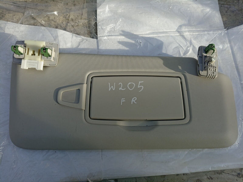 MERCEDES C-CLASS W205 2014-2021 DRIVER SIDE GENUINE INTERIOR SUN VISOR BEIGE #