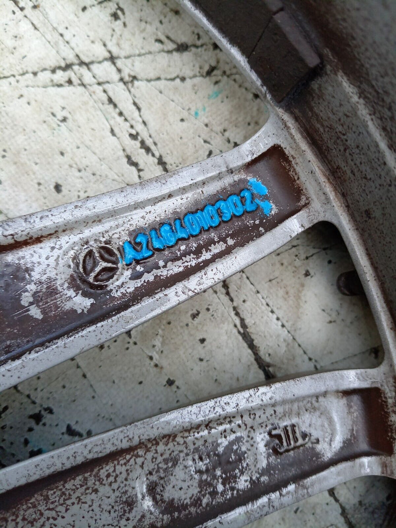 MERCEDES W246 11-18 ALLOY WHEEL RIM 17' 7.5Jx17x52.5 & TYRE 225/45/17 R17