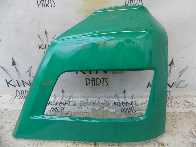 MAN TGX EURO 6 2020+ LEFT BUMPER CORNER HEADLIGHT SURROUND IN TURQUOISE