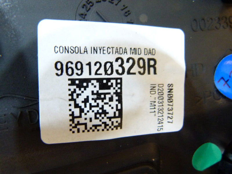 RENAULT CAPTUR 2020-ON CENTRE CONSOLE TUNNEL TRIM COVER 969120329R