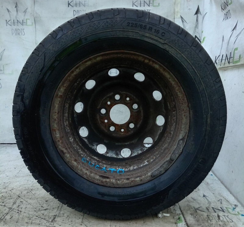 DUCATO BOXER RELAY 16" STEEL WHEEL ET68 + TYRE 225/65/16C