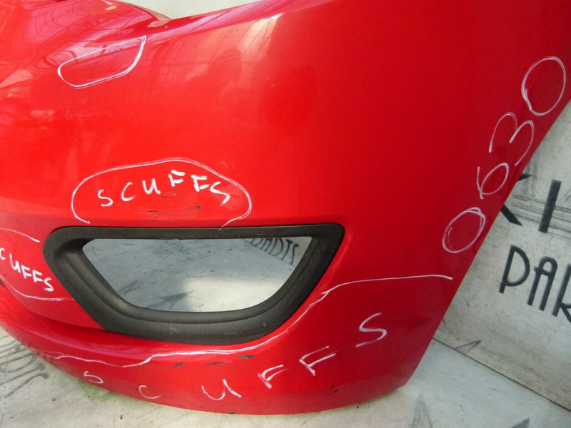 VAUXHALL VIVA (OPEL KARL) 2014-2019 RED FRONT BUMPER GENUINE 94514484