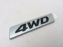 HYUNDAI TUCSON, SANTA FE - LOGO 4WD BADGE TRUNK EMBLEM STICKER TAILGATE GENUINE
